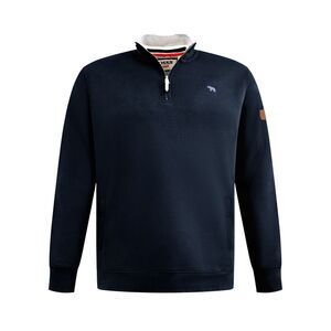 Duke Mens D555 Russel Quarter Zip Kingsize Fleece Top / Navy